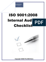ISO 9001-2008 - Checklist
