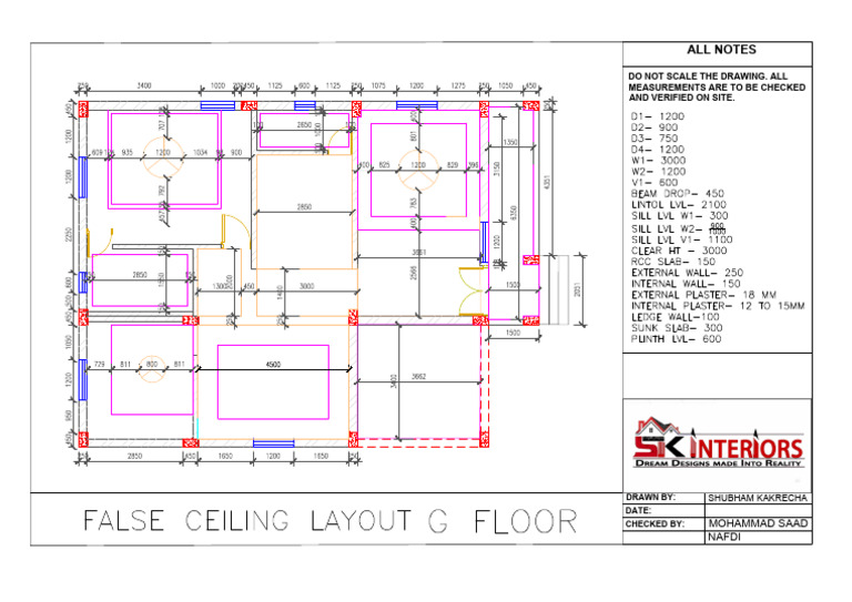 False Ceiling Ground | PDF