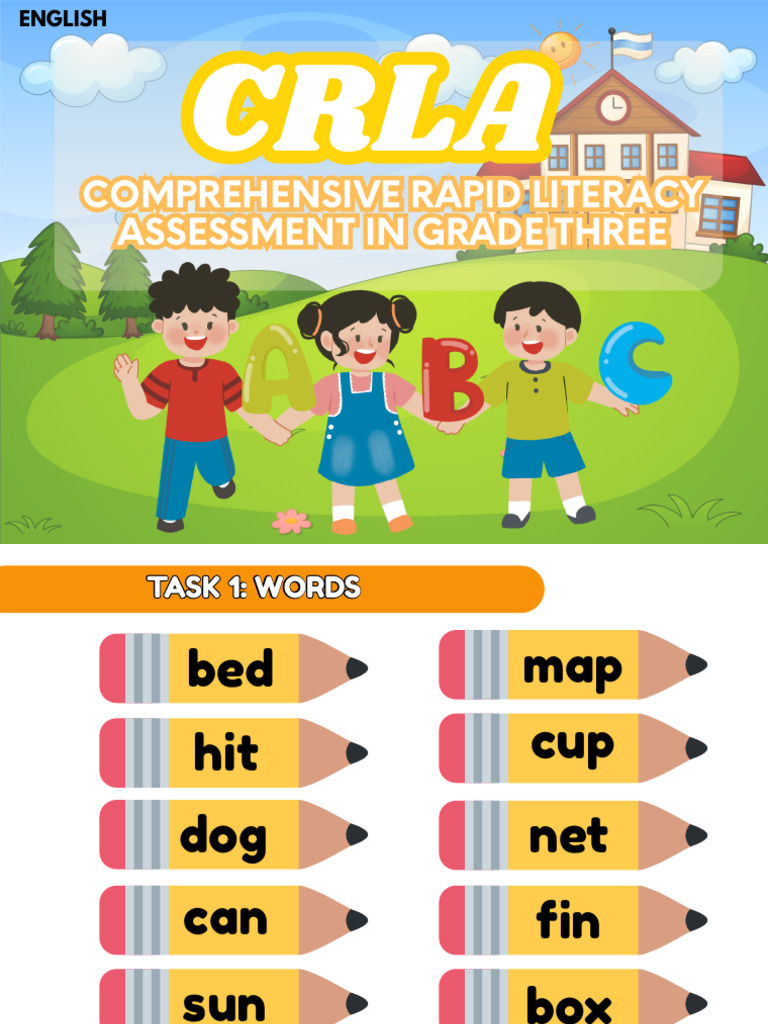 Grade 3 Crla English | PDF