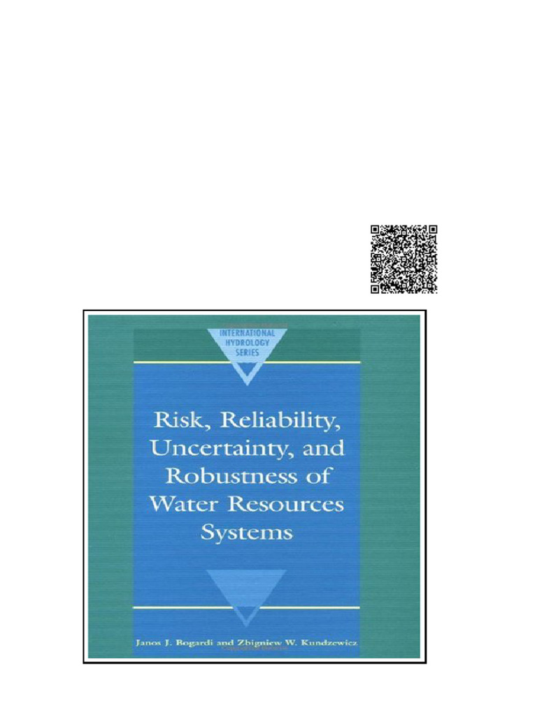 Risk Reliability Uncertainty and Robustness of Water Resource Systems ...