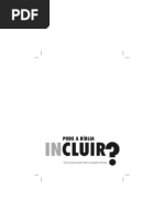 Pode a Bíblia Incluir?