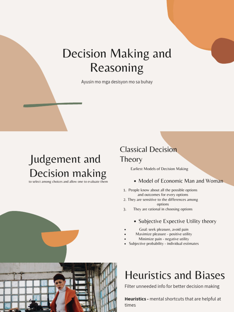 Decision Making and Reasoning | PDF | Decision Theory | Deductive Reasoning
