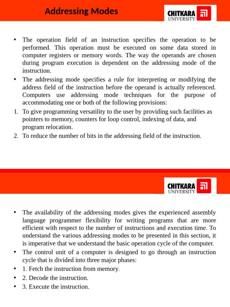 Addressing Modes | PDF | Computer Programming | Computer Architecture