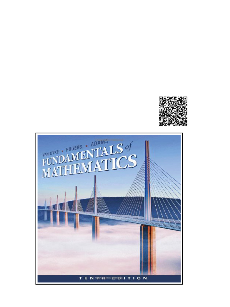 Fundamentals of Mathematics 10th Edition James Van Dyke | PDF ...