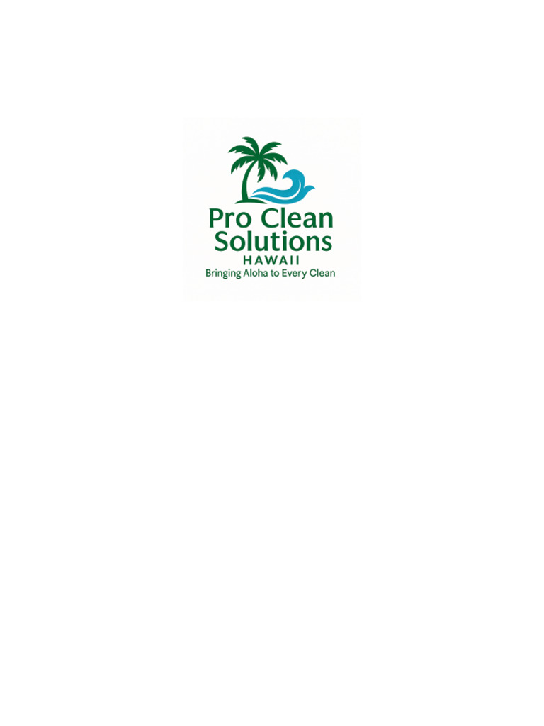 Pro Clean Solutions Intro and Pricing | PDF | Countertop | Home