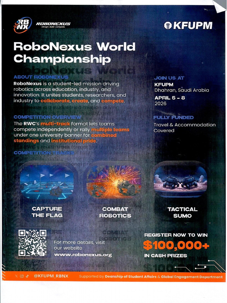 RoboNexus World Championship 2026 | PDF