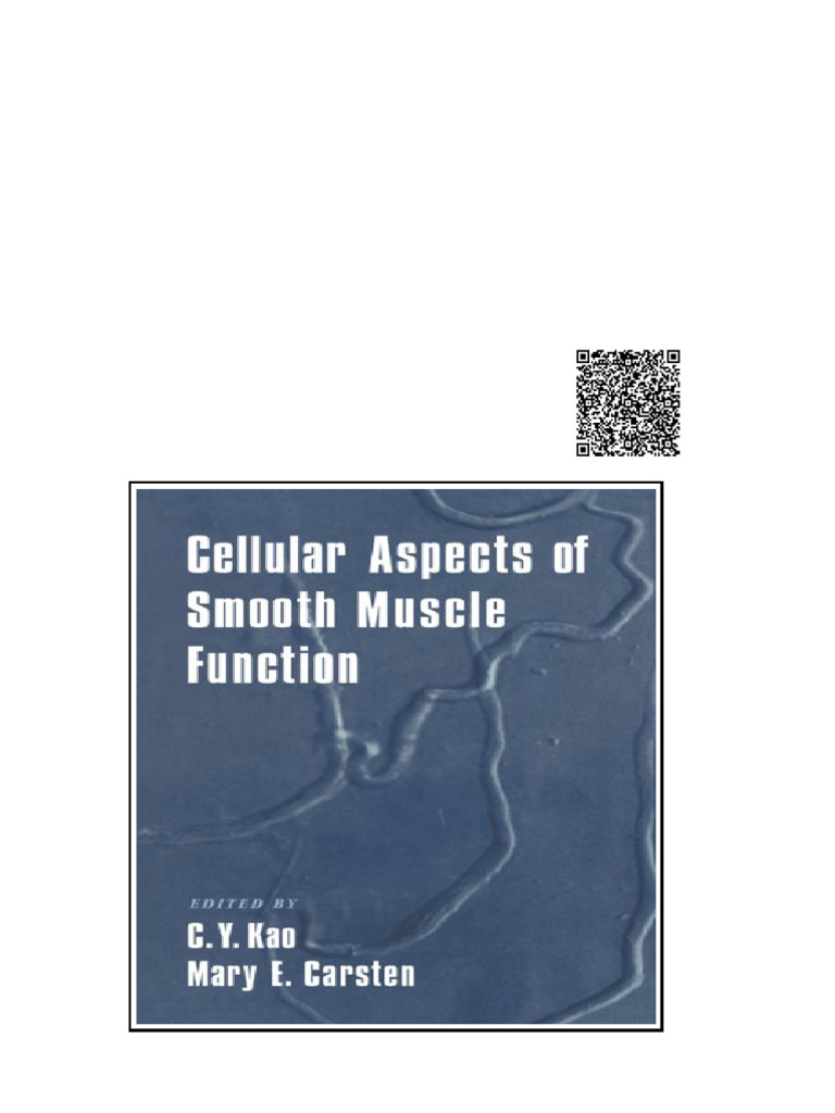Cellular Aspects of Smooth Muscle Function 1st Edition C. Y. Kao ...
