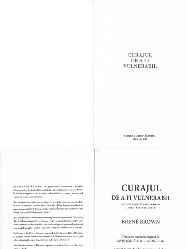 Ilide.info Brene Brown Curajul de a Fi Vulnerabil Pr ...