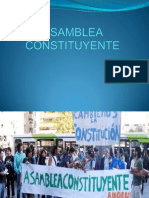 Asamblea Constituyente Diapositivas para Exponer