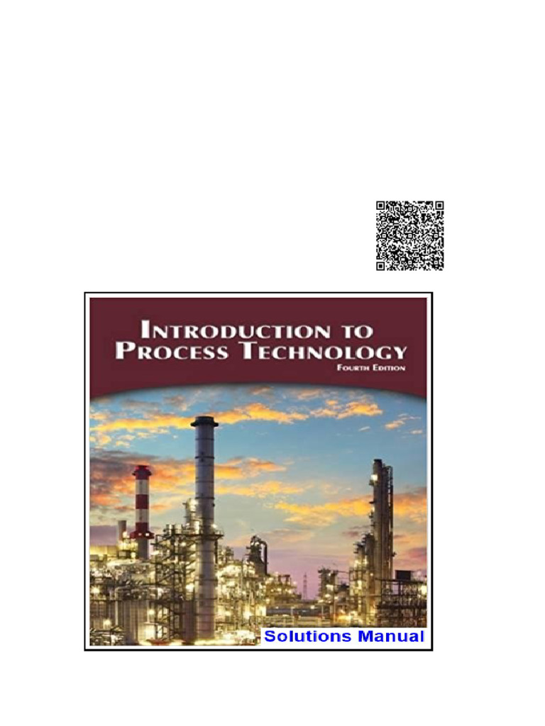 Introduction To Process Technology 4th Edition Thomas Solutions Manual ...