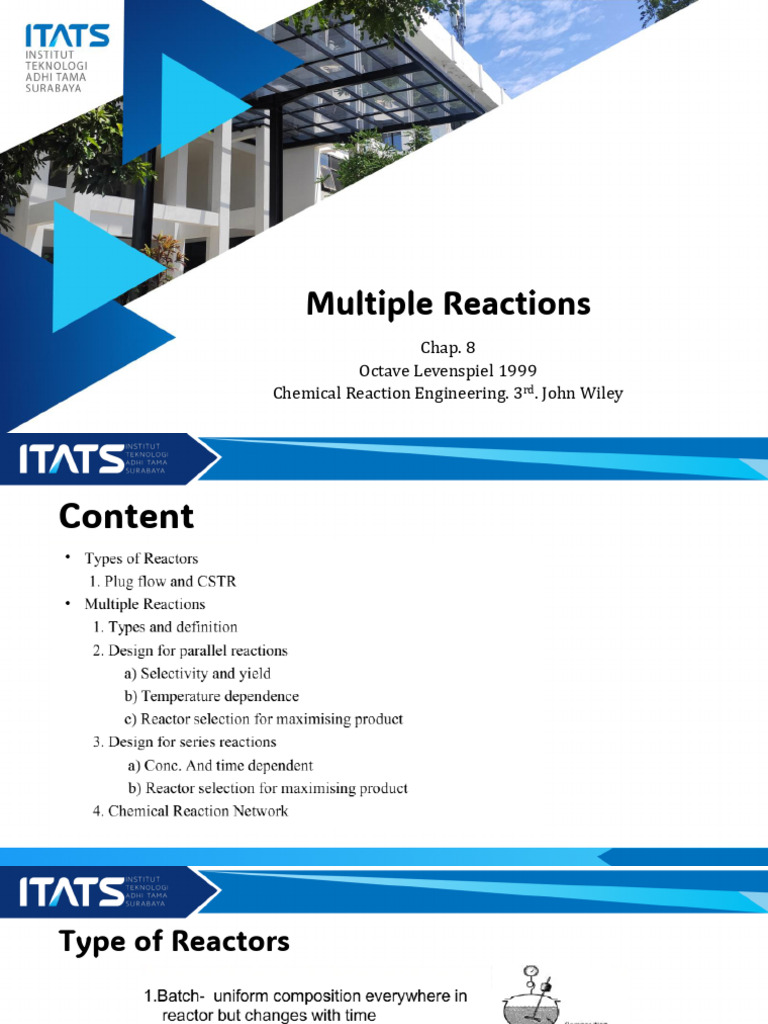 5 TRK 2 Chap. 8 Multiple Reaction | PDF