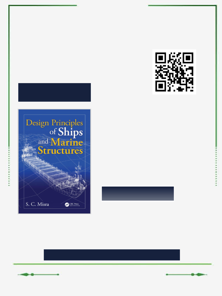 Design Principles of Ships and Marine Structures 1st Edition Suresh ...