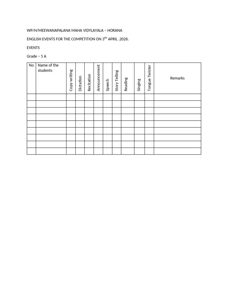 Ms Word | PDF