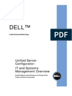 Unified Server Configurator Overview