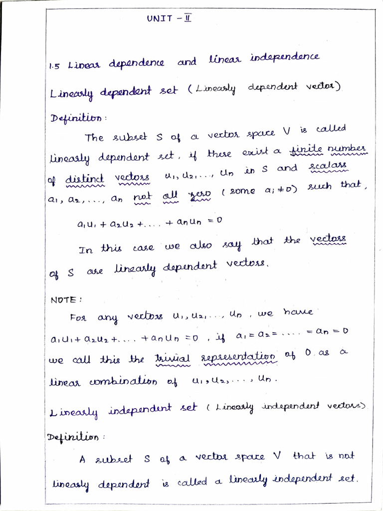 LA - UNIT 2 | PDF
