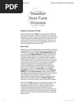 Swedish Soul Funk Grooves - Patriks Soul:Funk Music