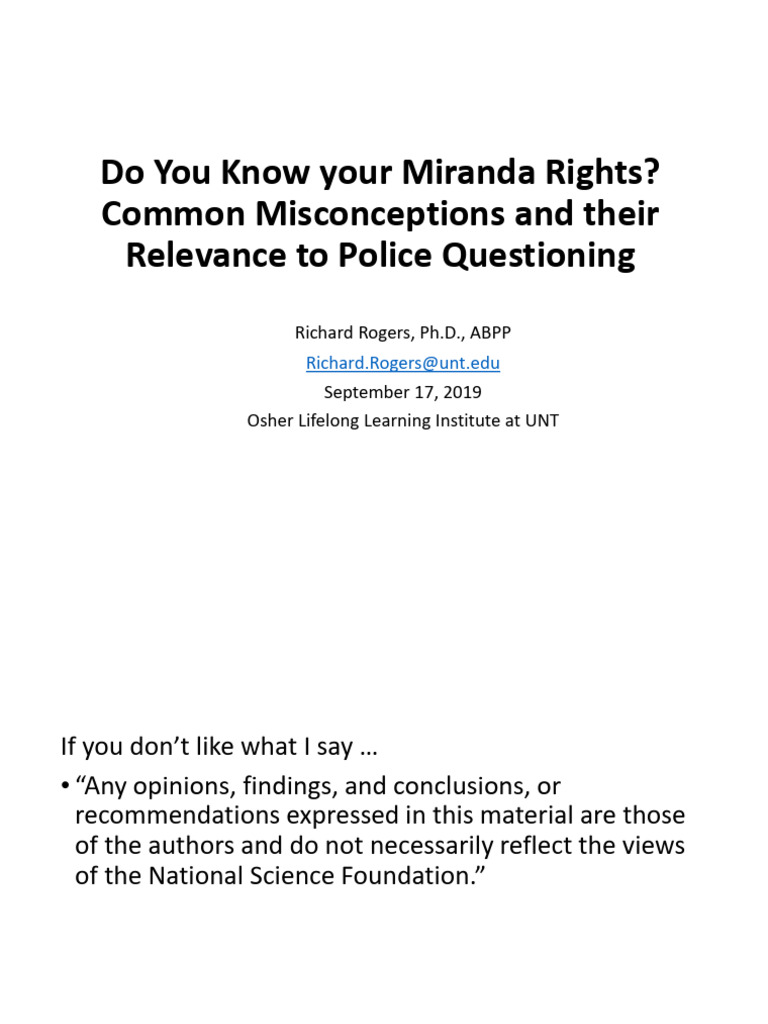 2019 - Ollie - Miranda Handout Pictures Removed | PDF | Miranda Warning ...