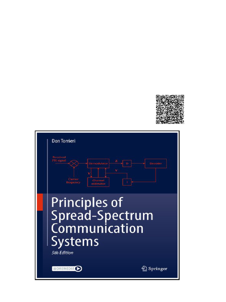 Principles of Spread Spectrum Communication Systems Fifth Edition Don J ...