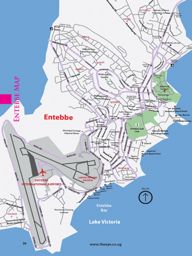 Entebbe Map | PDF