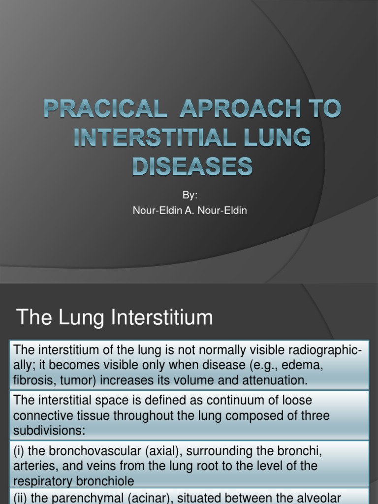 Approach To Interstitial Lung Diseases | PDF | Lung | Pulmonology