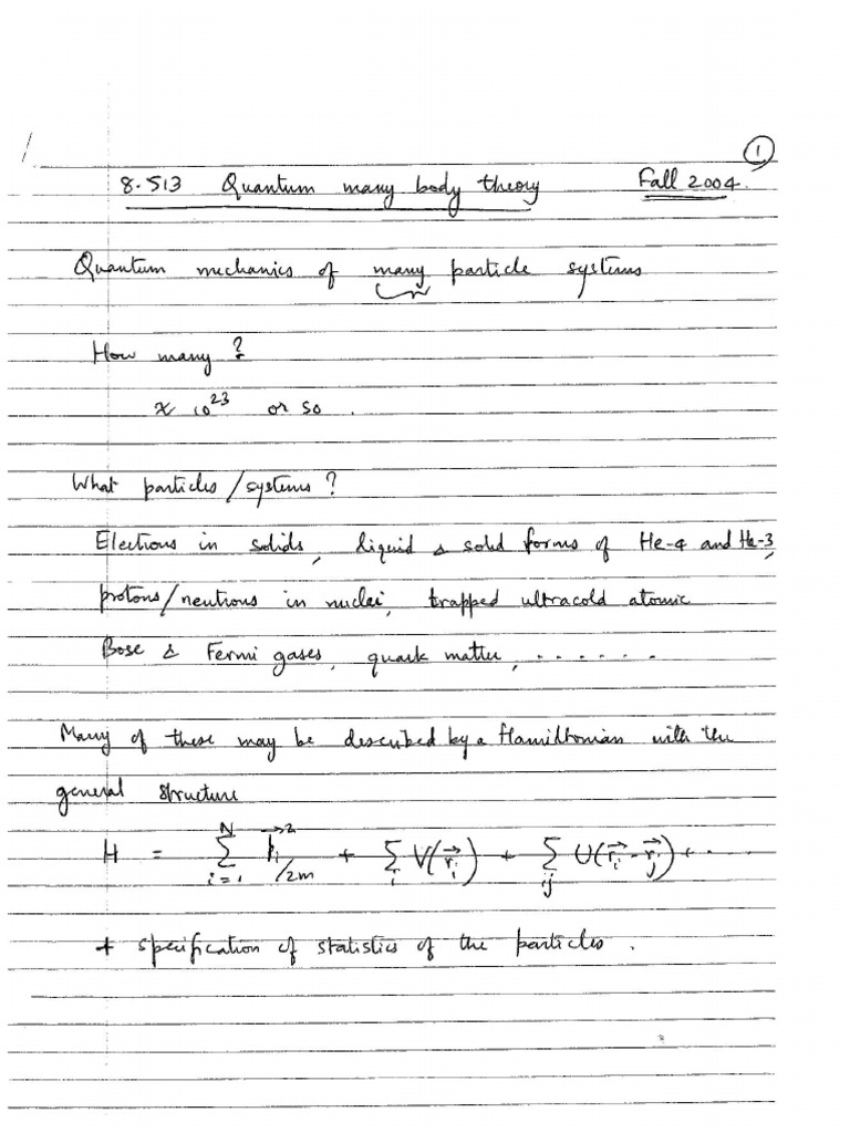 Notes 1 | PDF