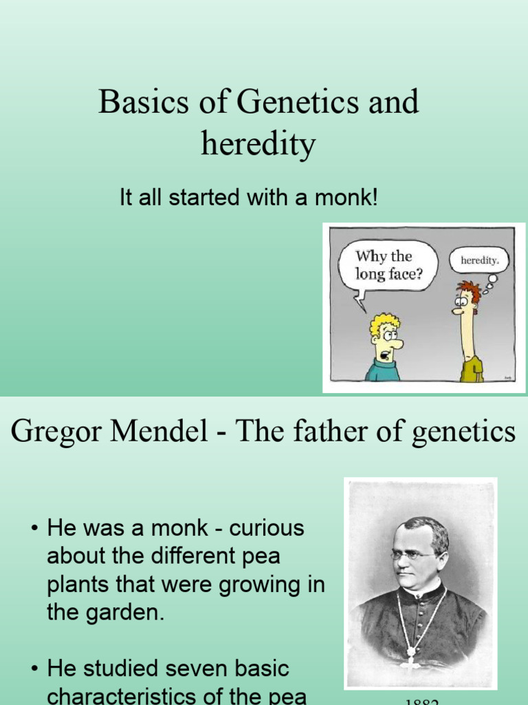 Science 9 - Basic Genetics & Pedigree Charts | PDF | Dominance ...