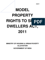 Model Property Rights To Slum Dwellers Act 2011-24!5!11