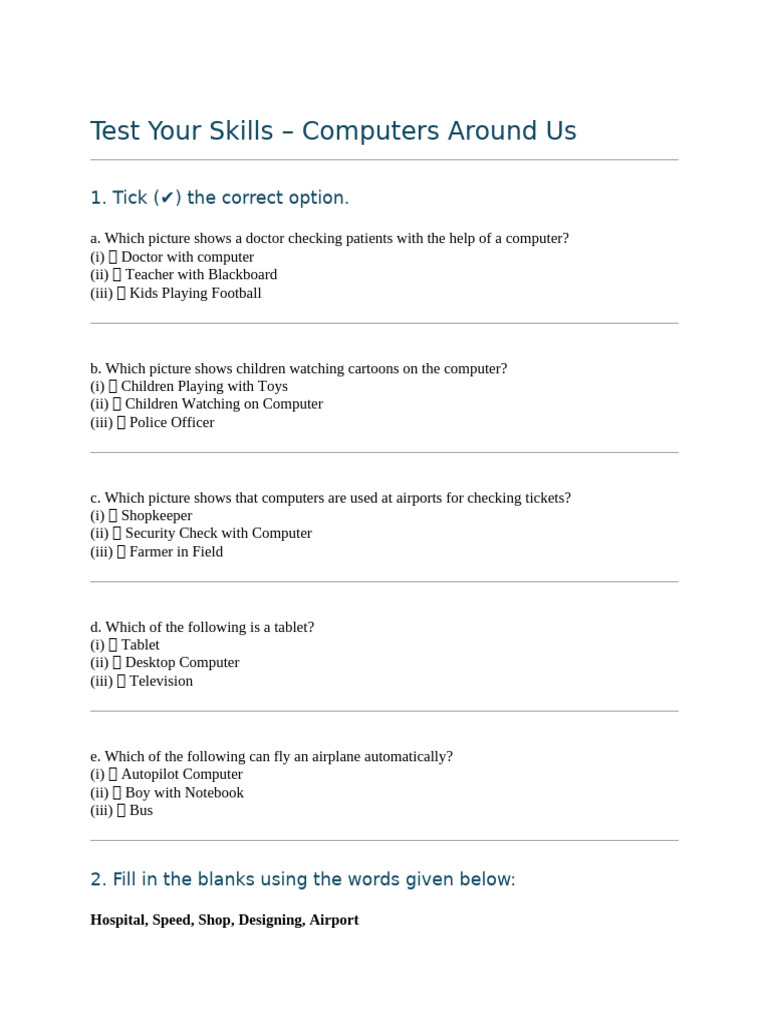 CS LN 1 Grade 2 | PDF