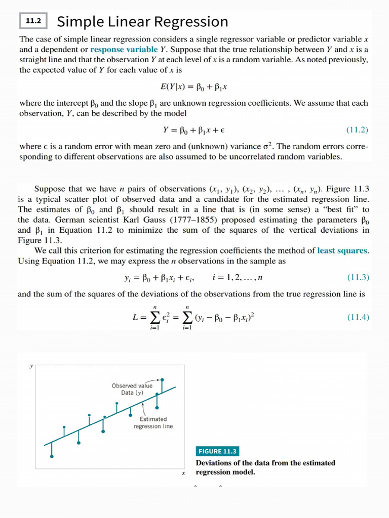 Least Squares Method | PDF