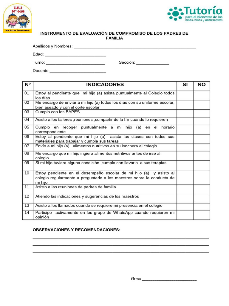 Compromiso Del Ppff | PDF