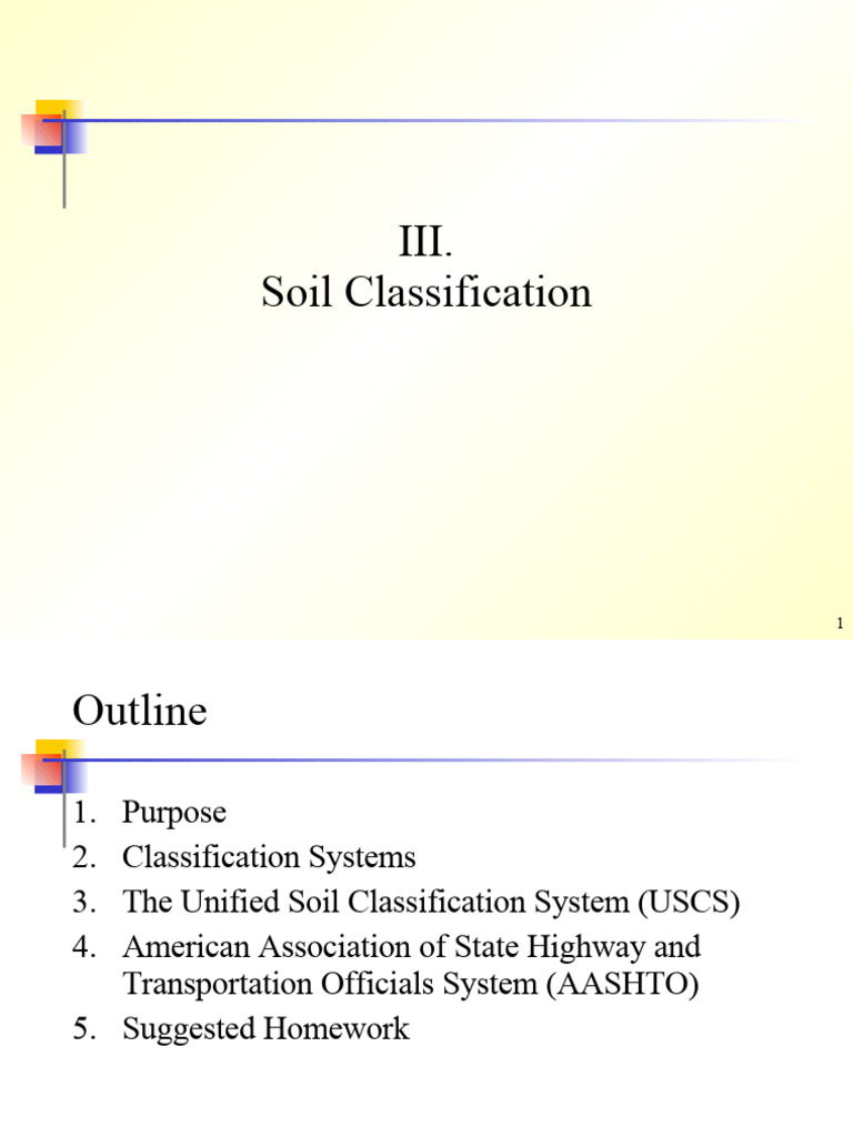 Topic3soil Classification1 1212746409556193 9 | PDF | Geotechnical ...