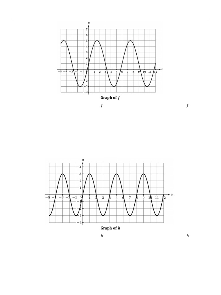 Worksheet A Topic 3.7 Sinusoidal Function Context and Data Modeling ...