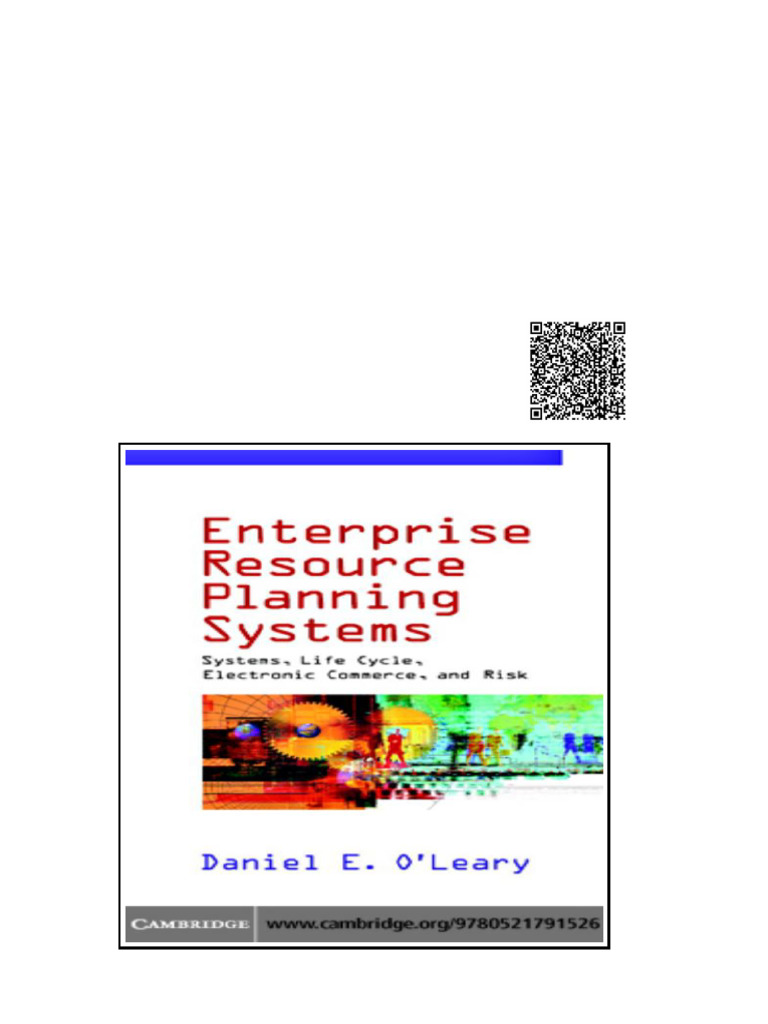 Enterprise Resource Planning Systems Systems Life Cycle Electronic ...