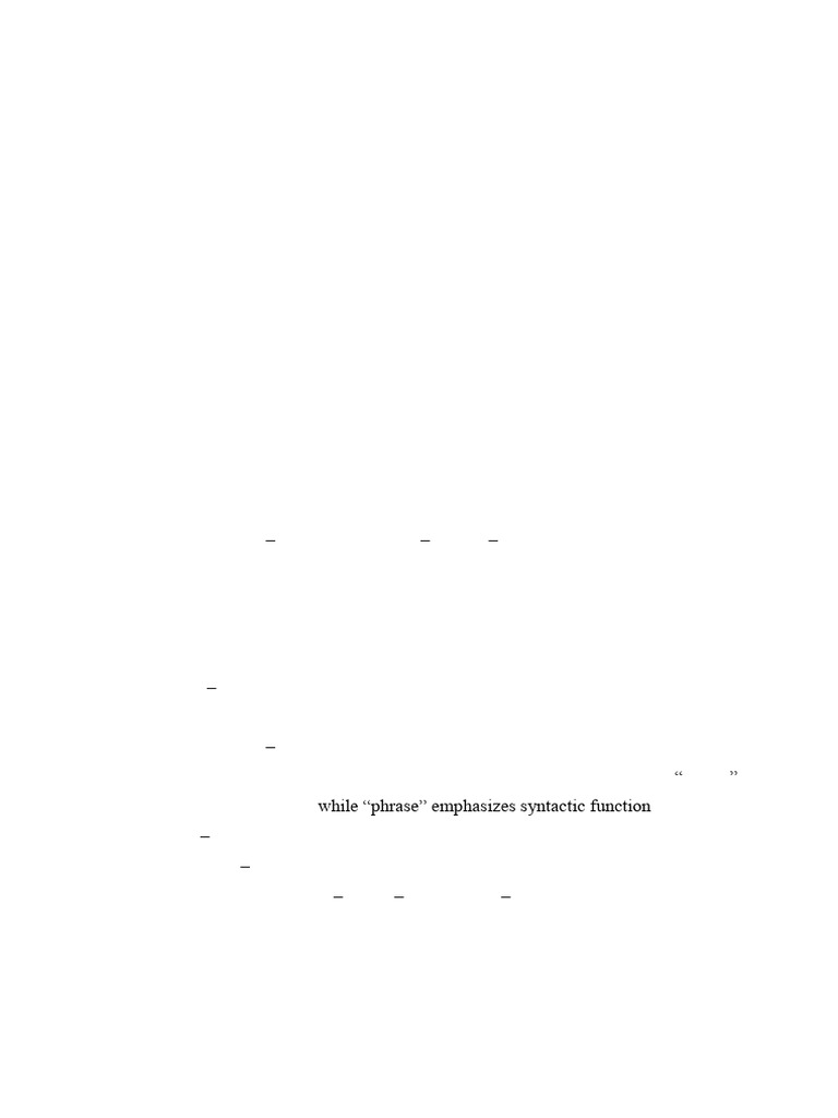 Basic Concepts in Language Architecture | PDF | Syllable | Stress ...