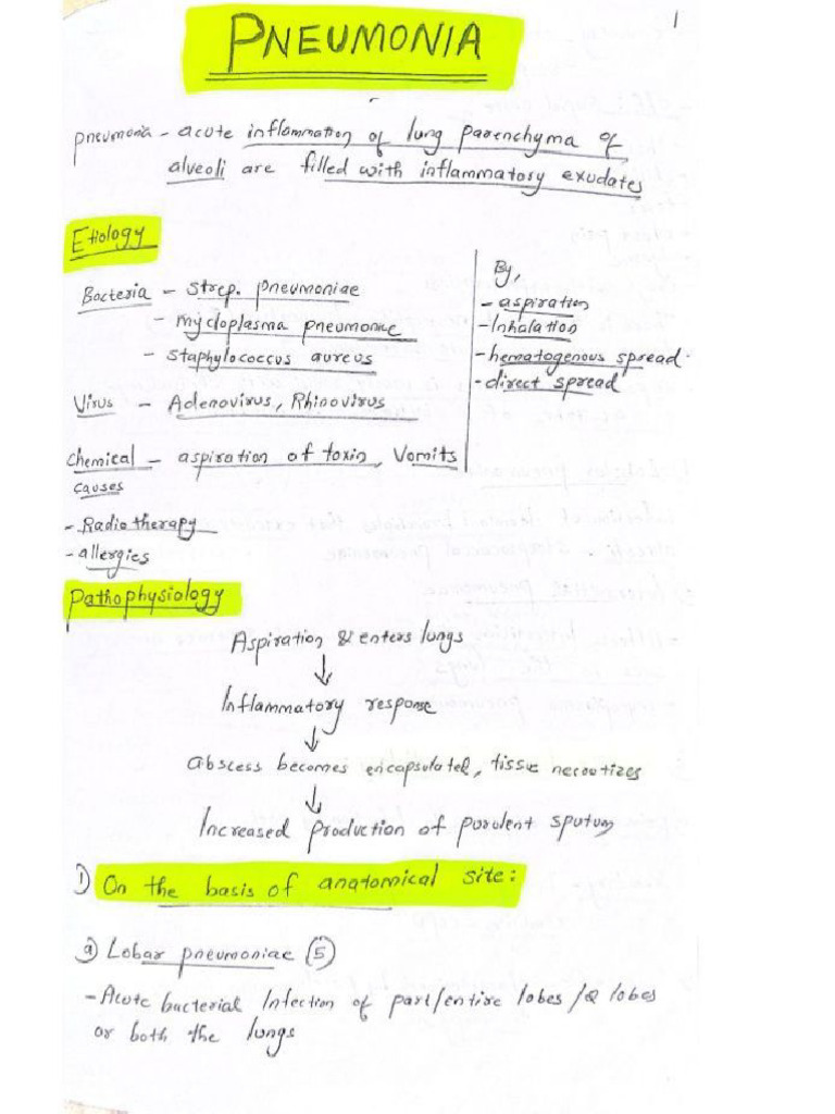 General Medicine Notes (1) | PDF