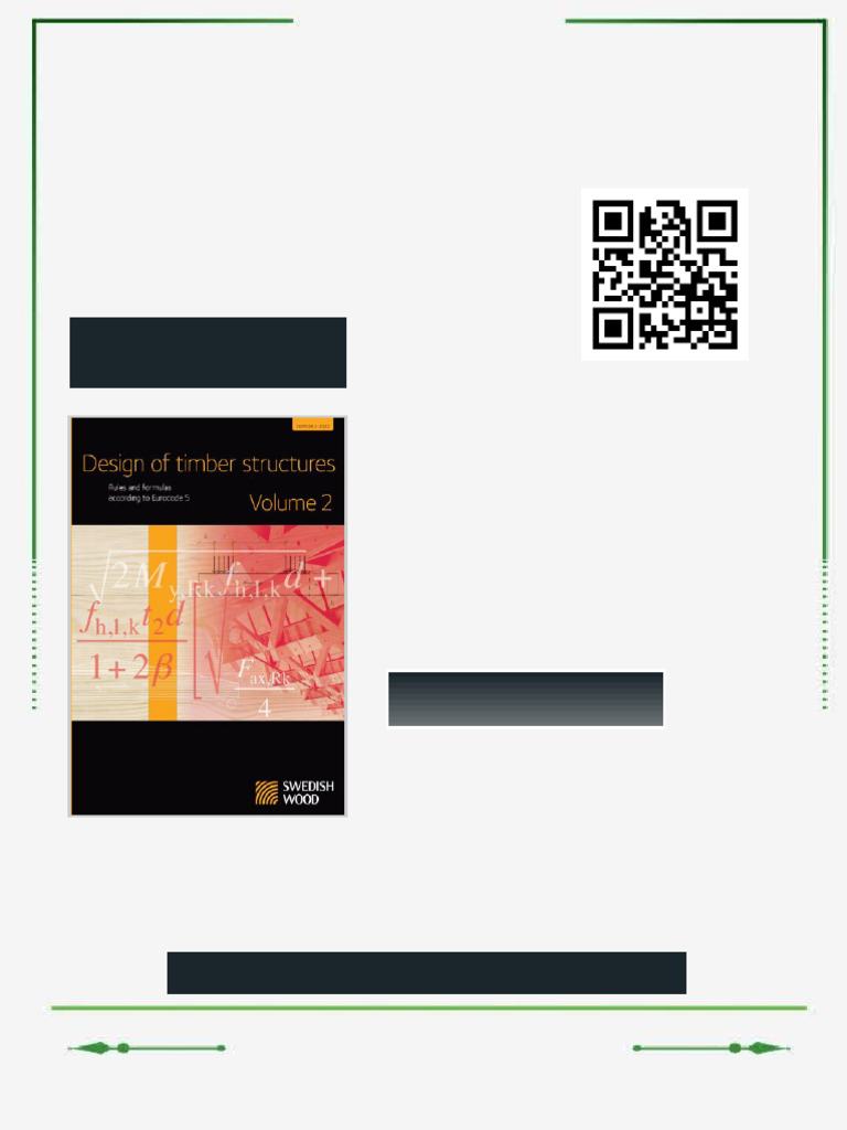 Design of Timber Structures 3rd Edition Swedish Wood Full Ebook Release ...
