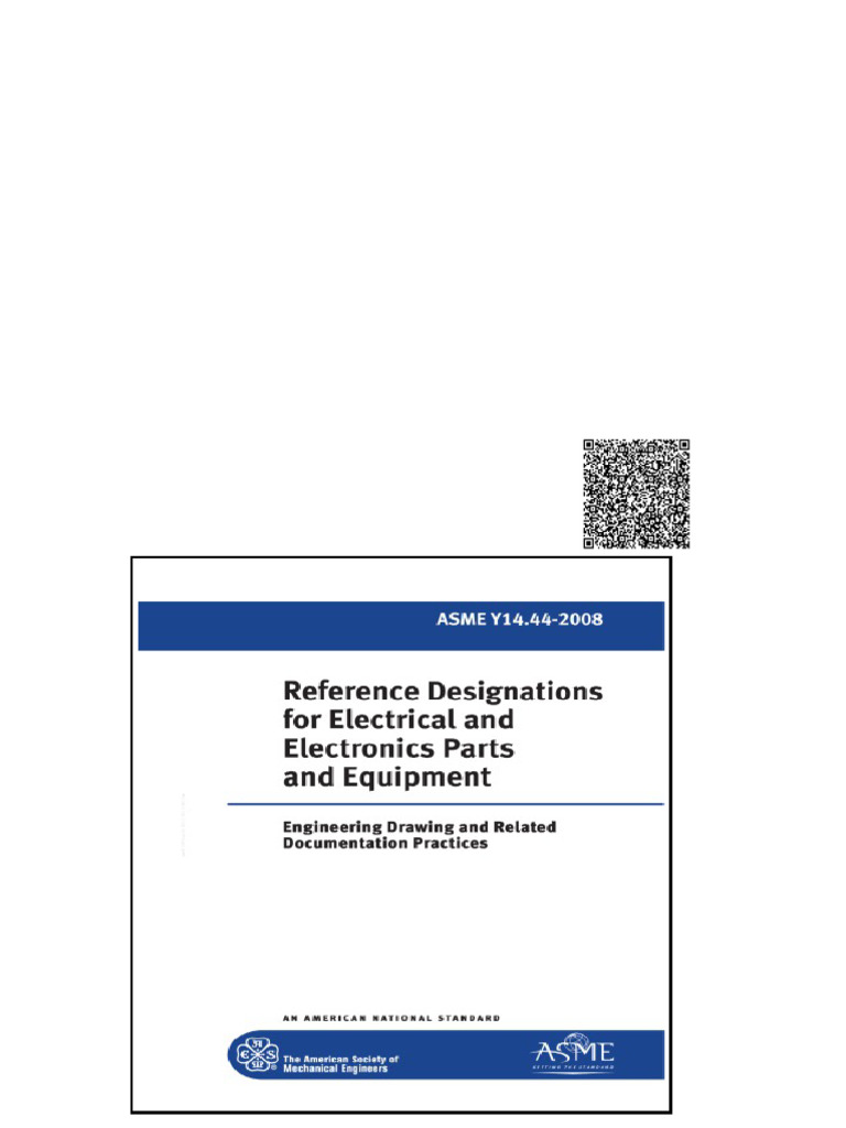 ASME Y14 44 2008 Reference Designations For Electrical and Electronics ...