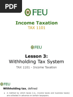 Understanding Withholding Taxes: FWT vs CWT | PDF | Income Tax | Taxes