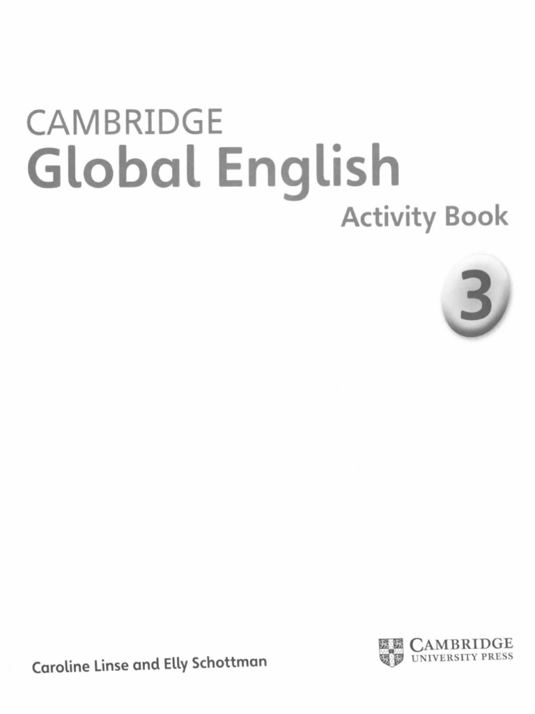 Cambridge Global English 3 Activity Book | PDF