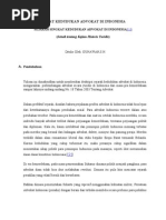 Download Sejarah Singkat Kedudukan Advokat Di Indonesia by Mumuh Munawaruz Zaman SN101239215 doc pdf