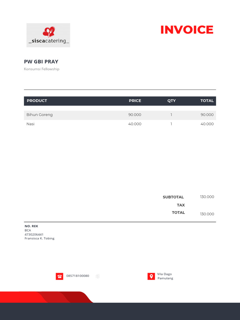 Invoice Konsumsi PW - 20260213 - 104226 - 0000 | PDF