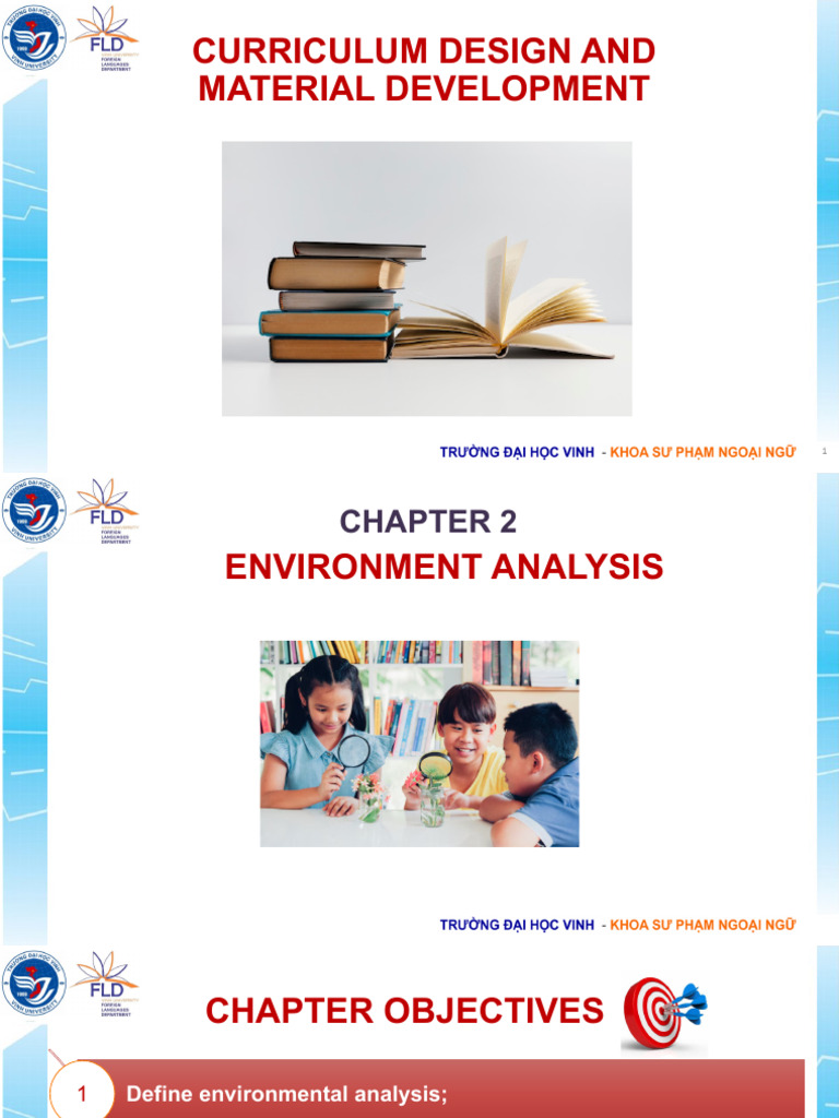 02-CDMD - Chapter 2 Environment Analysis (Teachers) | PDF | Curriculum ...