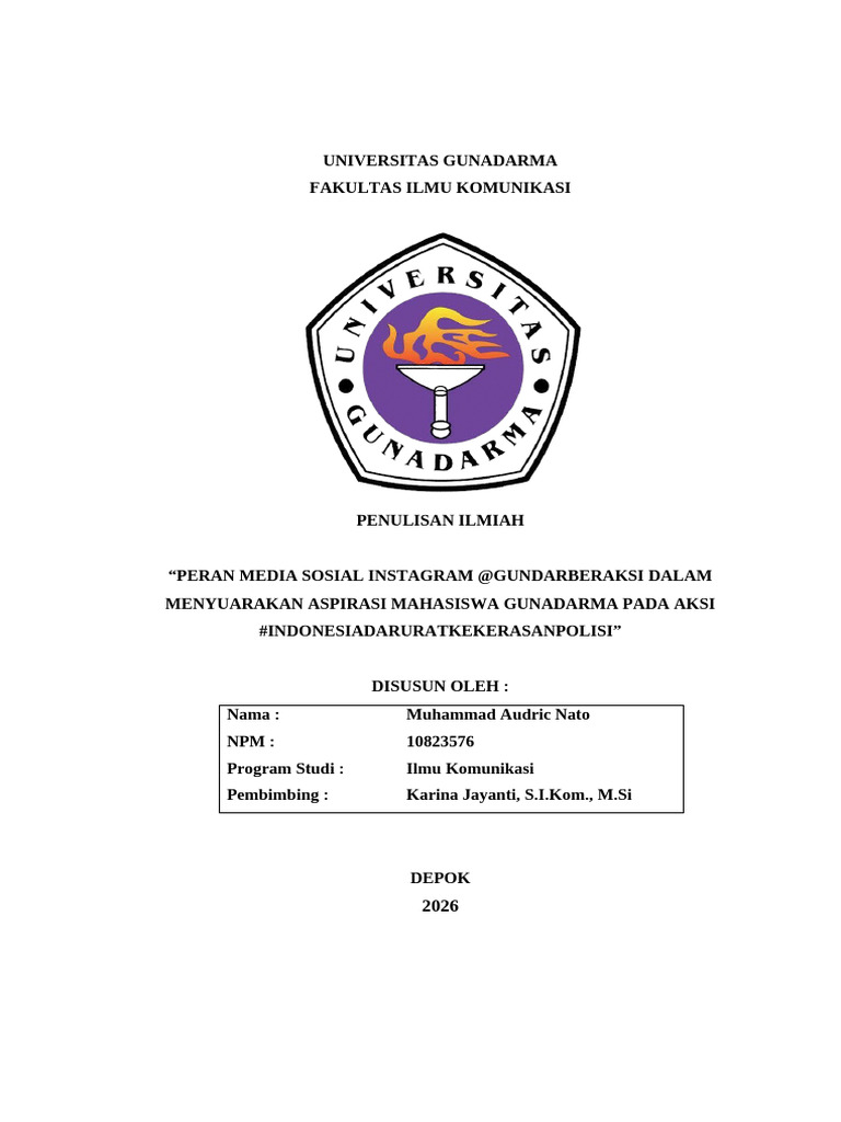 Pi Muhammad Audric Nato | PDF