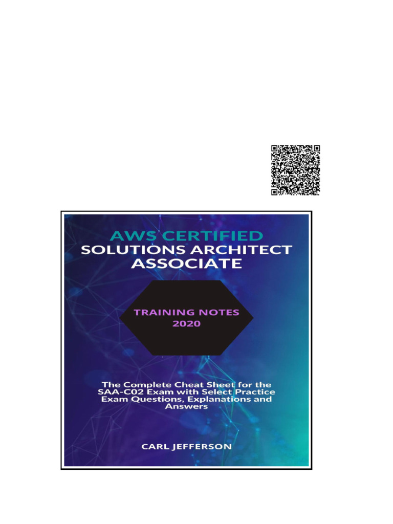 AWS Certified Solutions Architect Associate Training Notes B08BCLWMDW | PDF