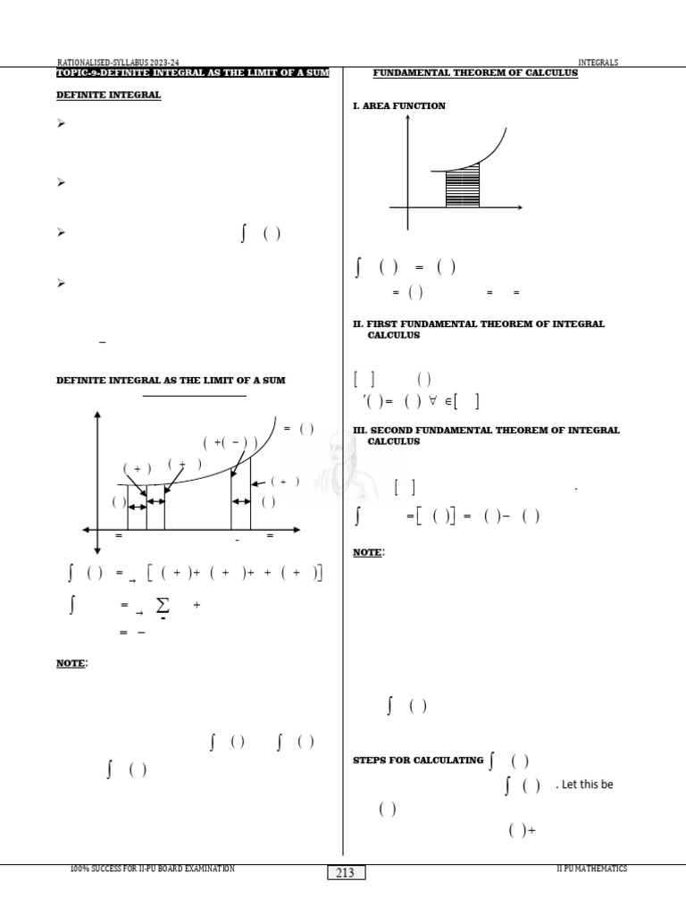 7C-Integrals (213-222) | PDF | Integral | Function (Mathematics)