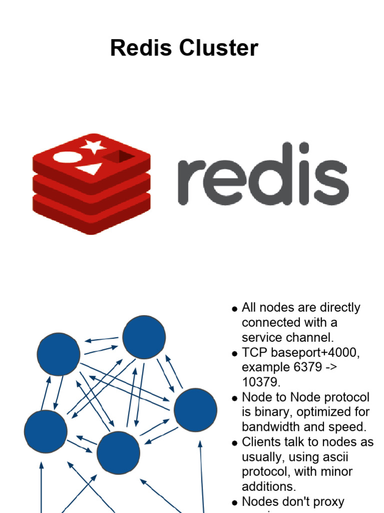 Redis Cluster | PDF | Computer Cluster | Data Transmission