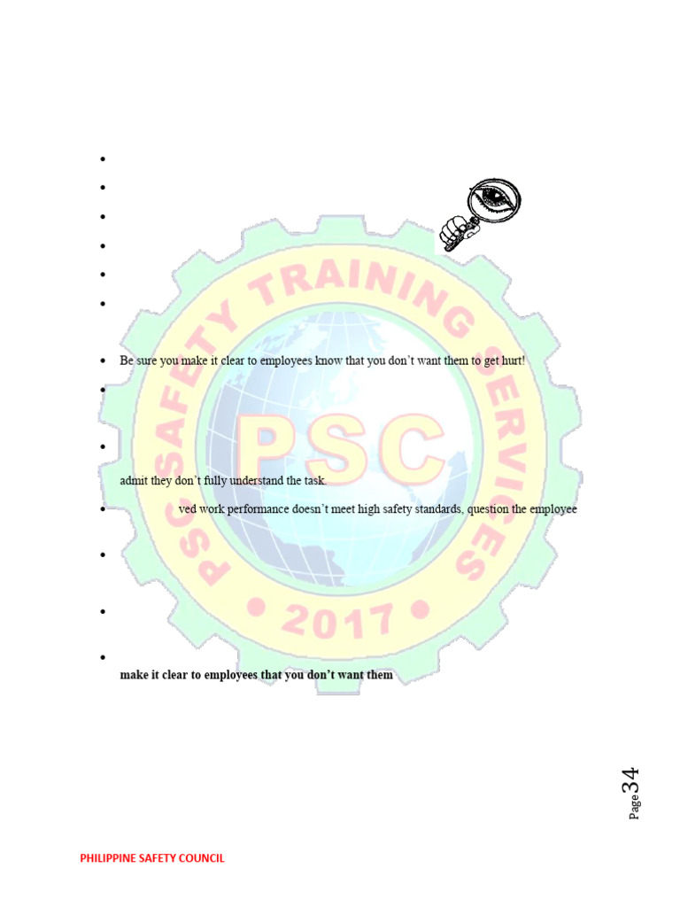 Day 2 Manual Modules | PDF | Risk Assessment | Occupational Safety And ...