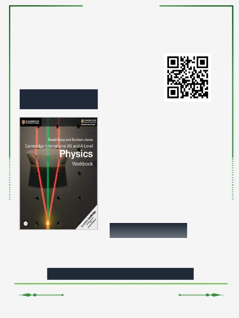 Cambridge International AS and A Level Physics Workbook with CD ROM ...