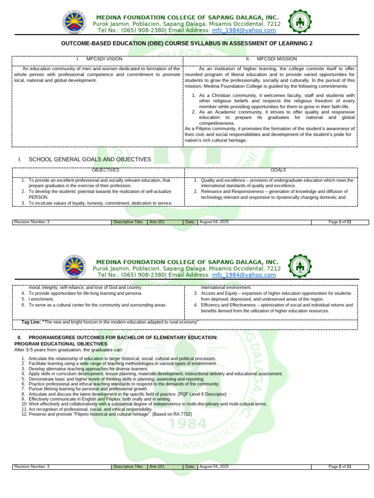 Assessment of Learning 2 | PDF | Educational Assessment | Learning