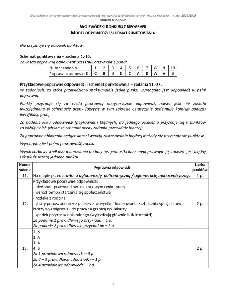 Schemat Rejon | PDF